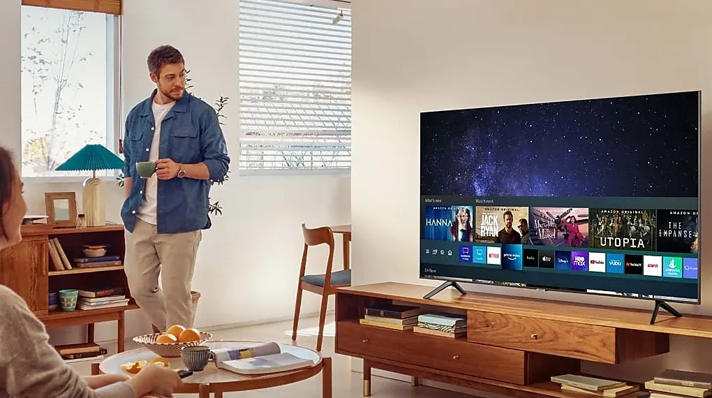 Sở hữu thiết kế độc đáo,có thể đặt ở bất cứ nơi đâu để thưởng thức hình ảnh từ mọi góc nhìn