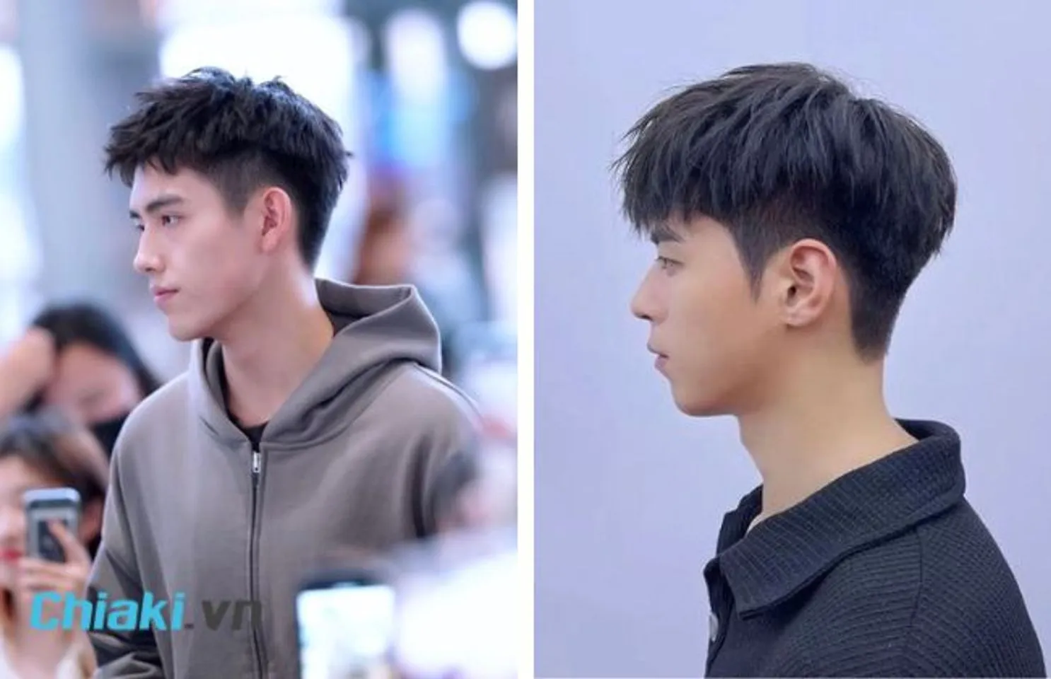 Kiểu tóc layer nam ngắn