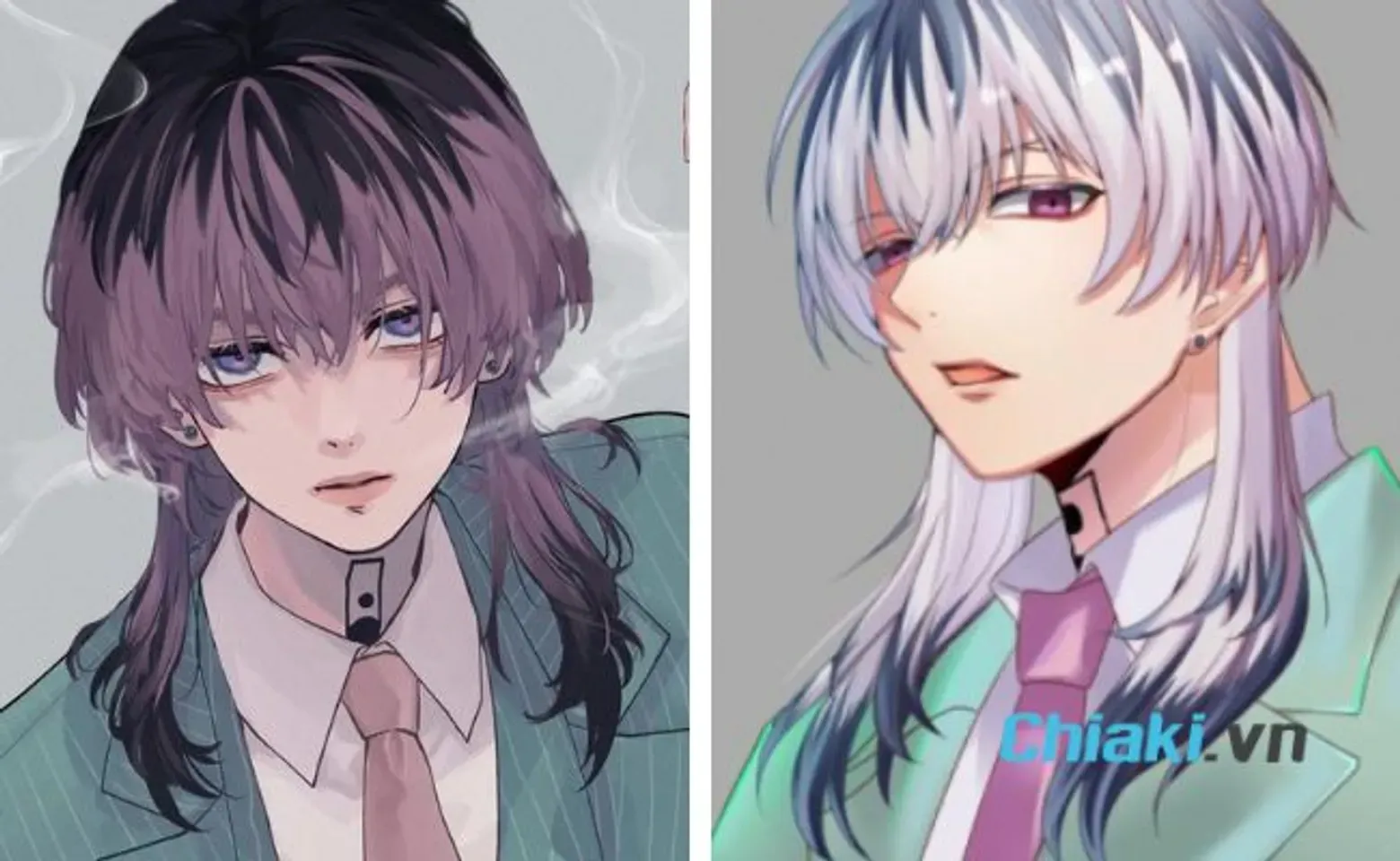 Kiểu tóc mullet nữ anime