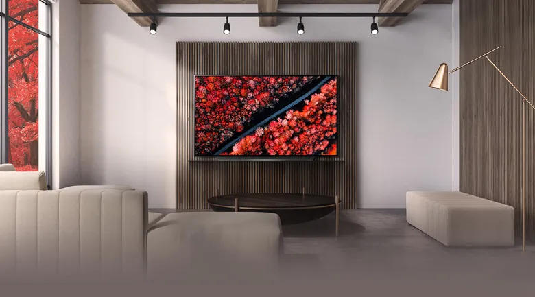 Mẫu tivi OLED 77 inch với thiết kế cực mỏng và sang trọng