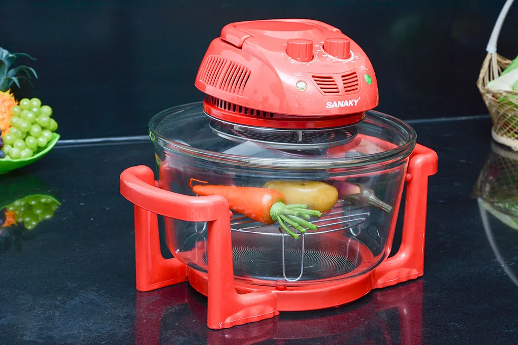 Lò nướng Sanaky dạng thùng tích hợp công nghệ đối lưu nhiệt hiện đại