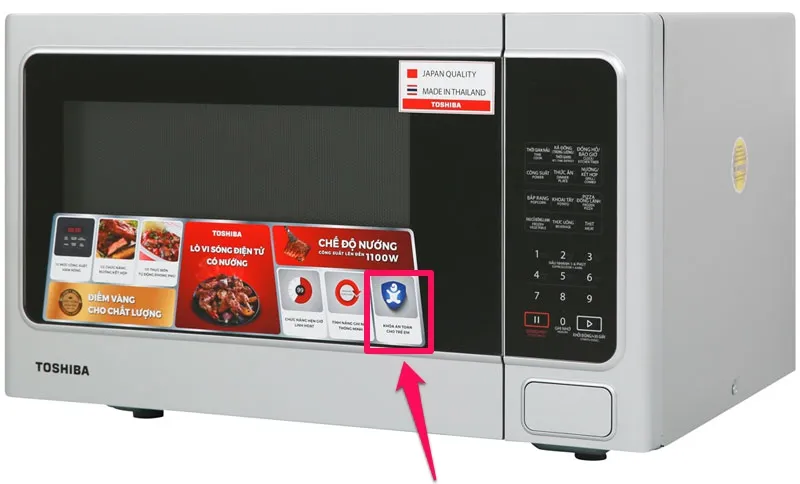 Lò vi sóng có nướng Toshiba ER-SGS34(S1)VN