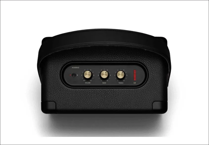 Nút Pairing trên loa Marshall Kilburn II tại Điện Máy Ánh Ngân