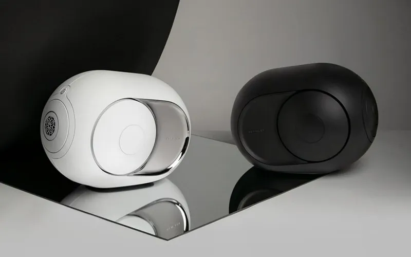 Hình ảnh loa Devialet Phantom I 103dB tại phòng nghe của khách hàng