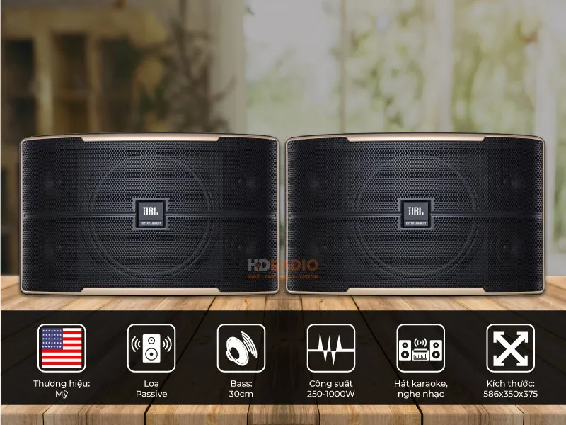 Mặt trước loa JBL Pasion 12 chính hãng tại Điện Máy Ánh Ngân