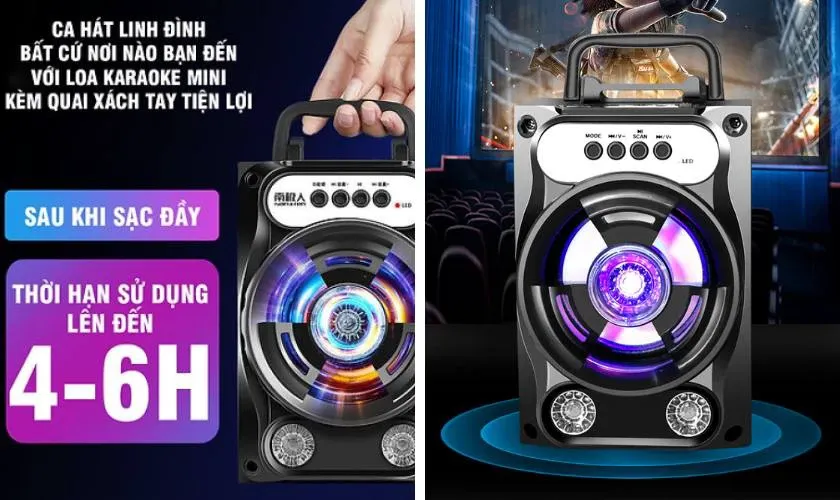 Có nên mua loa karaoke mini cao cấp