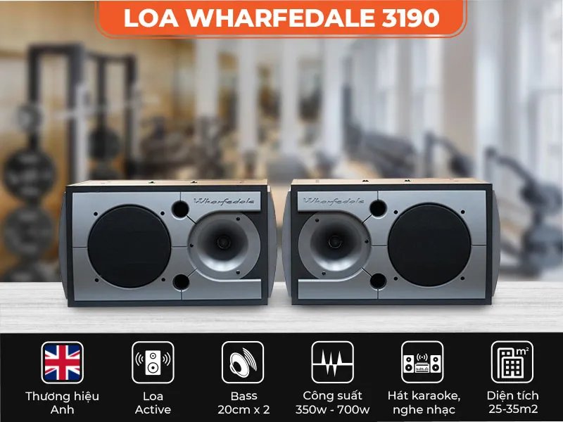 Cấu trúc driver độc đáo của loa Wharfedale 3190