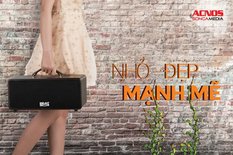 Loa kéo Acnos Kbeatbox KS361M nhỏ gọn