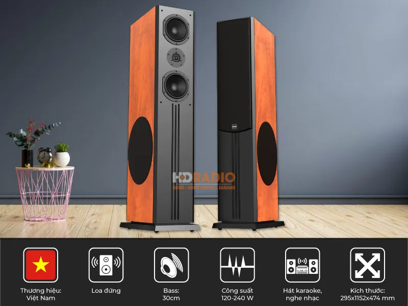 Loa cột Paramax D88 Limited sang trọng cho phòng khách