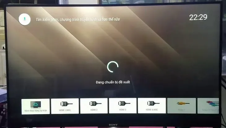 Tín hiệu tải chậm khi xem video qua mạng
