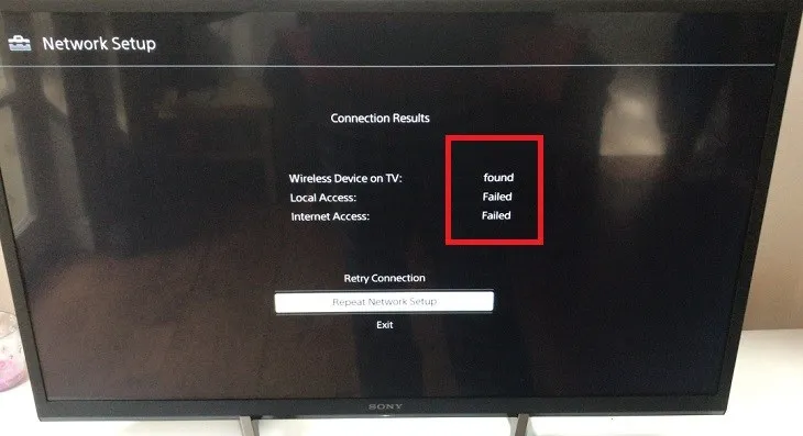 Hiển thị kết quả Found (Tìm thấy), Failed, Failed