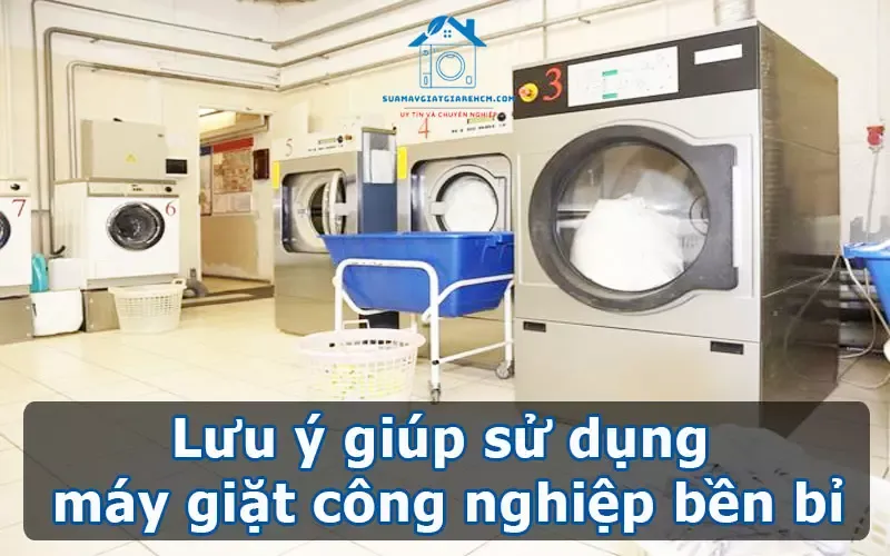 Quy trình sửa chữa máy giặt công nghiệp chuyên nghiệp
