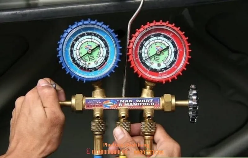 Quy trình nạp gas máy lạnh xe tải