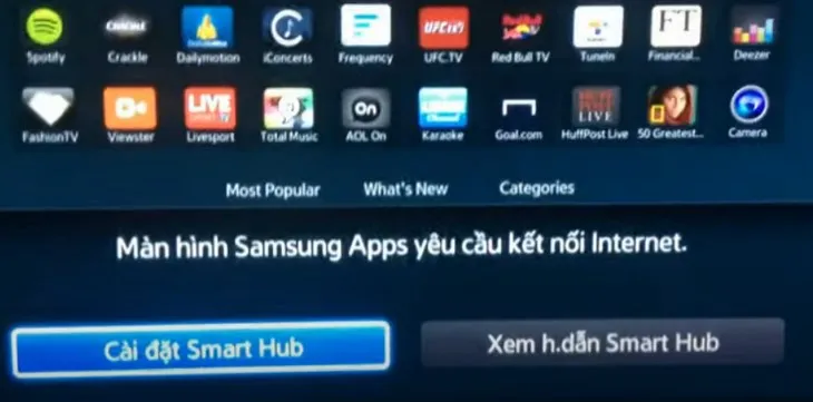 Thiết lập lại các thông số sau khi xử lý lỗi youtube trên tivi bị thu nhỏ