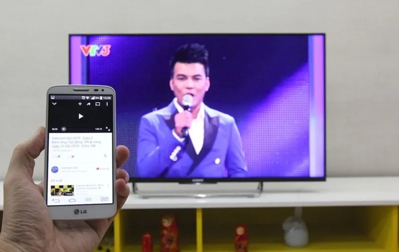 Màn hình YouTube bị thu nhỏ trên tivi Sony hình 3