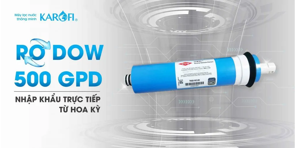 Màng lọc RO mới tăng cao khả năng lọc