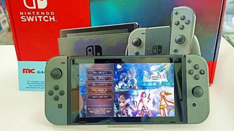 Máy chơi game Nintendo Switch with Gray Joy‑Con