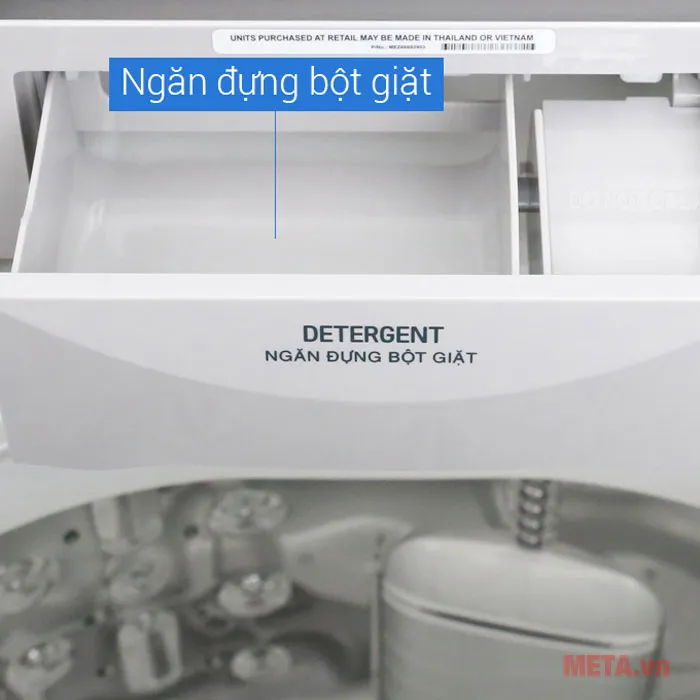 Ngăn đựng bột giặt của máy giặt