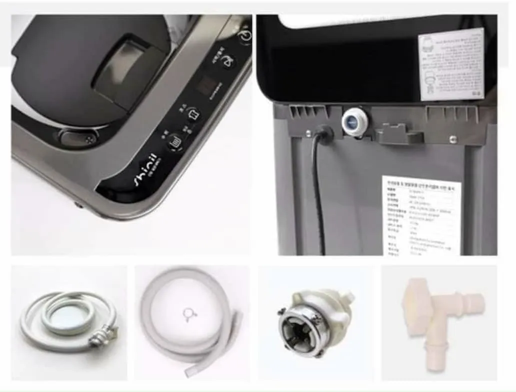 Thông số kỹ thuật của máy giặt mini SHINIL 3 kg