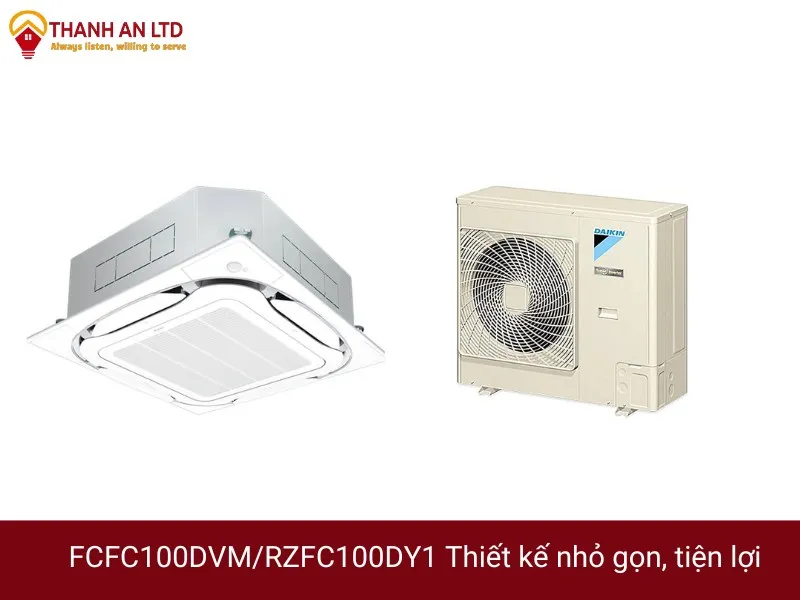 máy lạnh âm trần 4hp FCFC100DVM