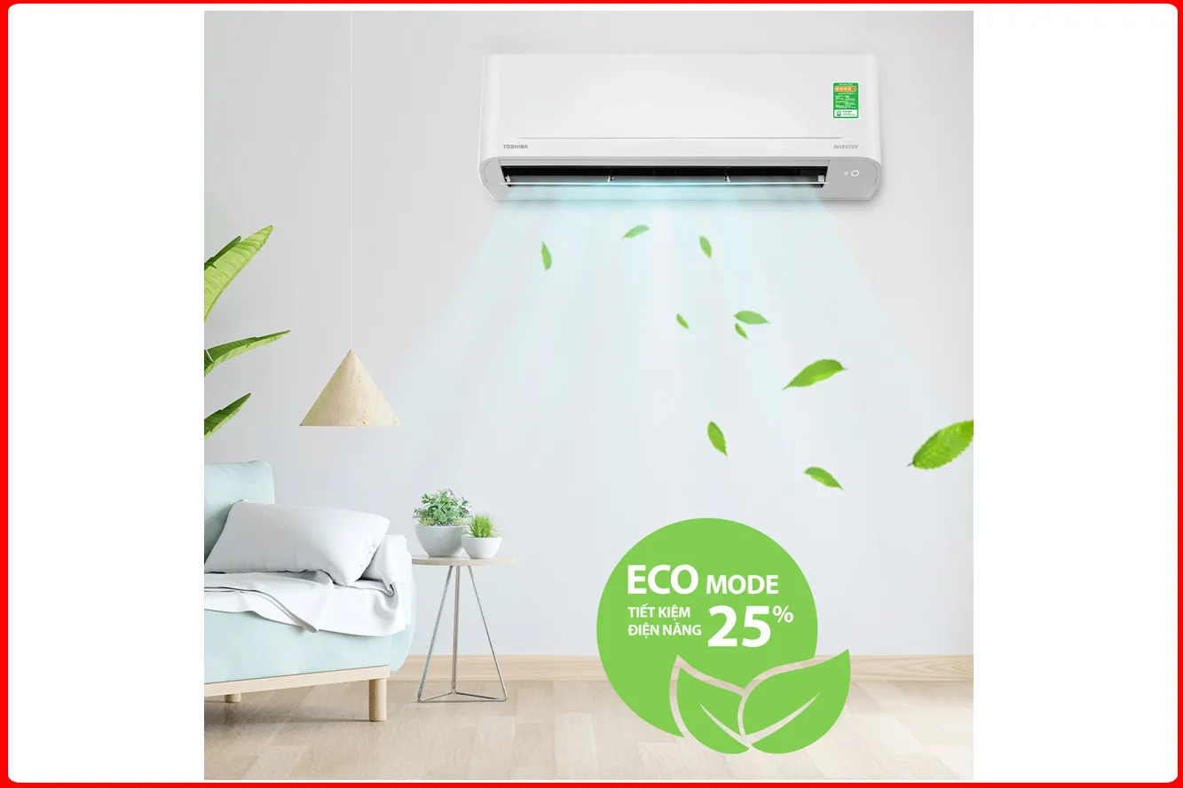 Chế độ ECO tiết kiệm điện 25%