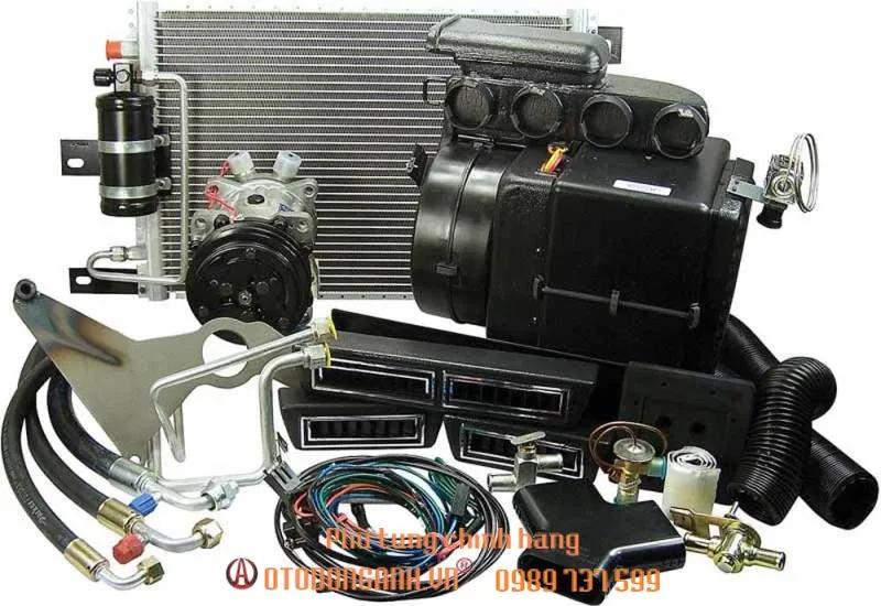 Hệ thống máy lạnh cabin xe tải hiện đại