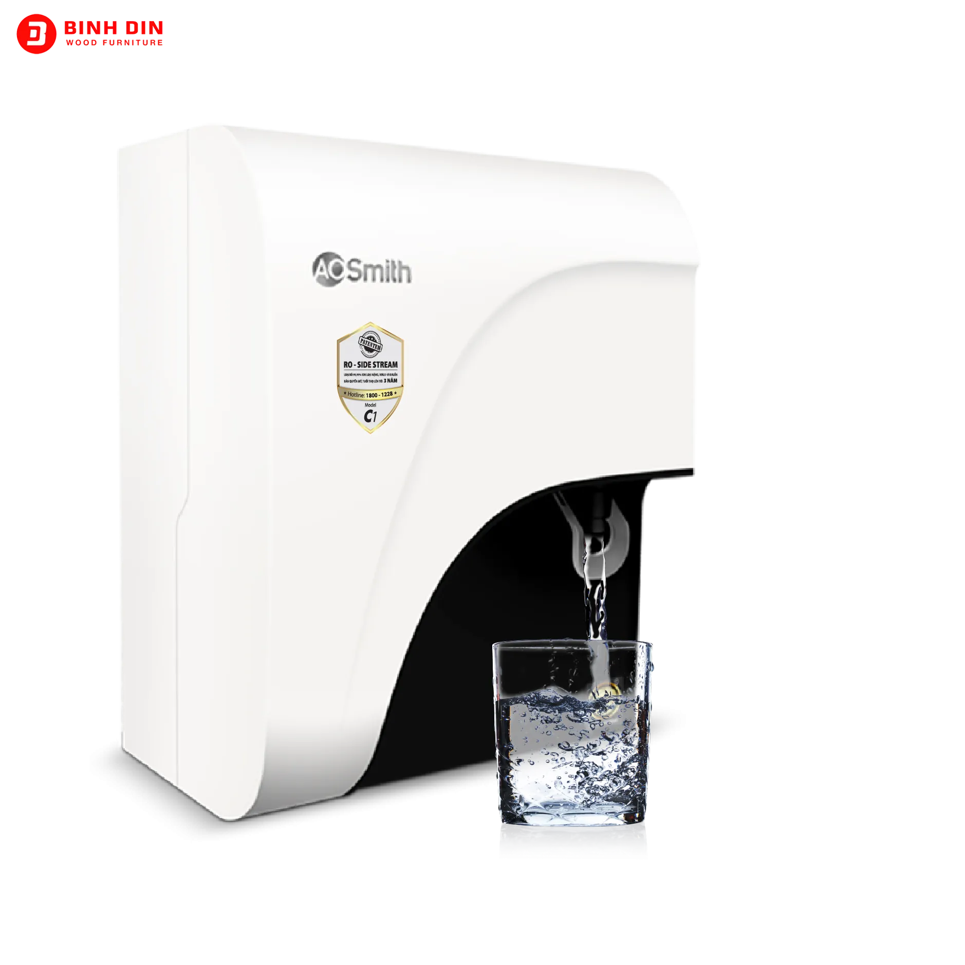 Máy lọc nước AO Smith sử dụng công nghệ lọc RO Side Stream