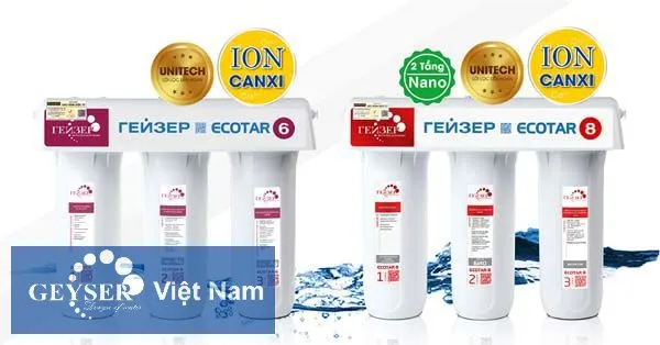Ưu điểm máy lọc nước Nano Geyser Ecotar