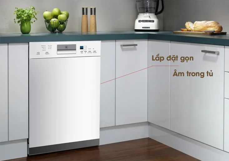 Máy rửa bát Malloca trang bị cảm biến an toàn đa lớp