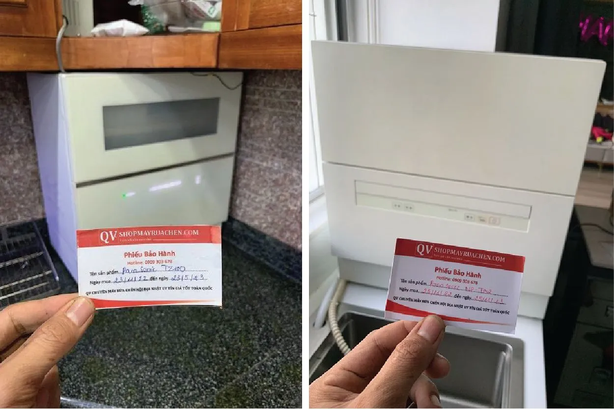 Máy rửa bát Nhật Panasonic cao cấp