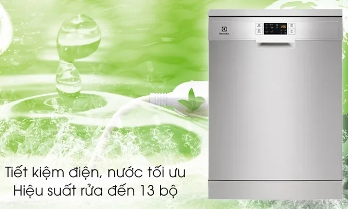 Máy rửa chén Electrolux ESF5512LOX tiết kiệm nước