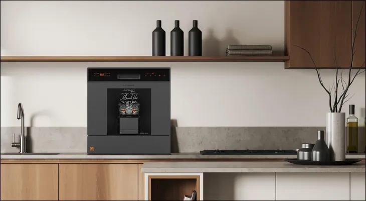 Máy rửa chén độc lập Junger Leopard DWJ-103 với dung tích 12-13 bộ