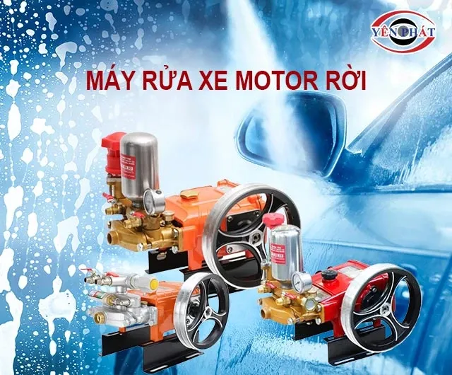 Máy rửa xe đầu rời