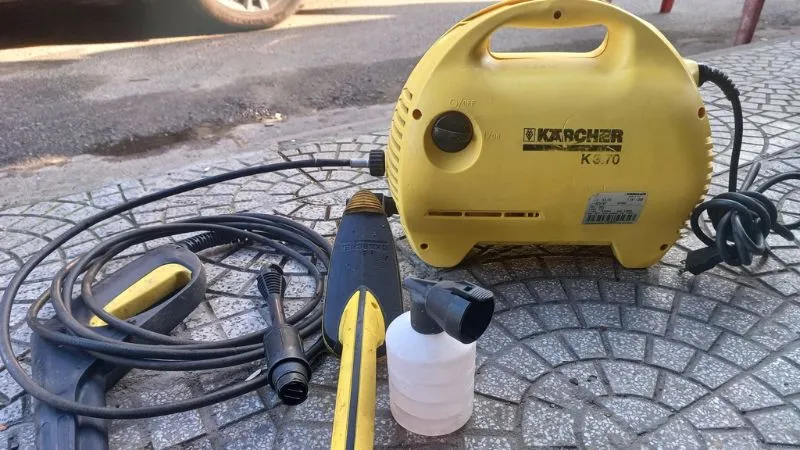 Máy rửa xe Karcher chính hãng với công nghệ làm mát motor tiên tiến