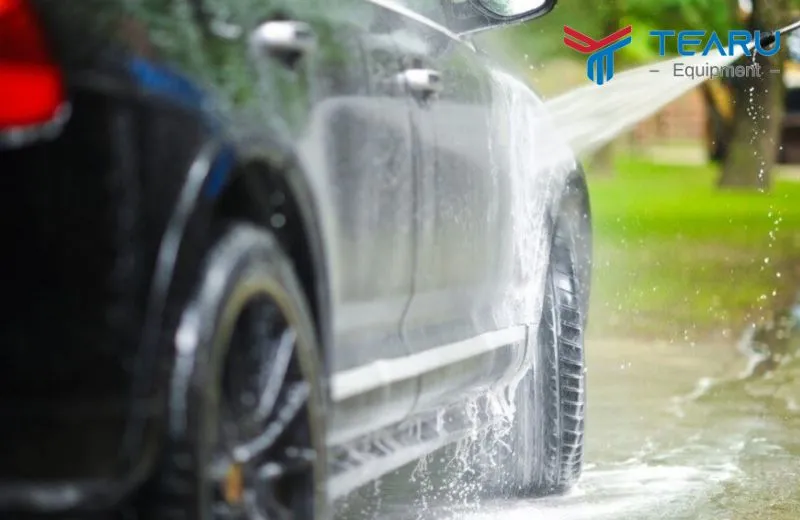 Máy rửa xe gia đình tụt áp cần xử lý ngay