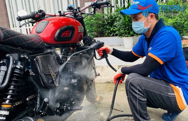 Máy rửa xe mini không lên áp là lỗi khá phổ biến