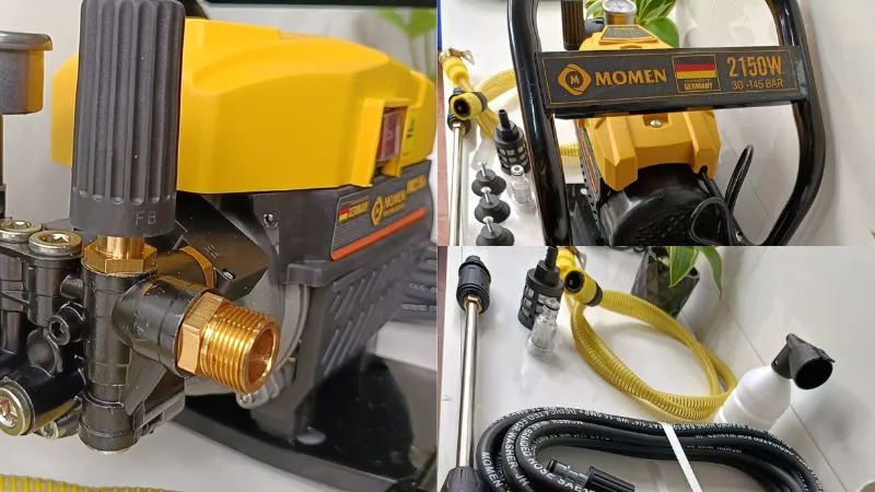 Máy rửa xe Momen công suất cao với motor cảm ứng từ bền bỉ