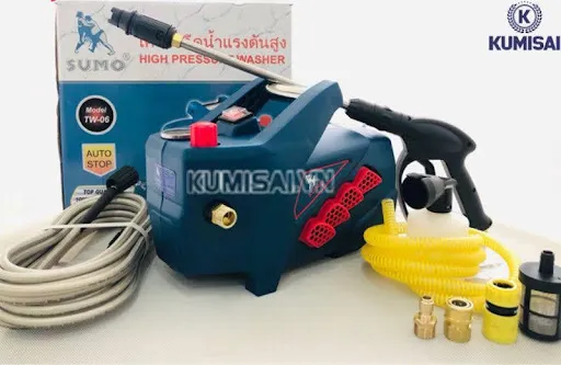 Thiết kế bền bỉ với vỏ nhựa cao cấp của dòng máy rửa xe Sumo 2500W