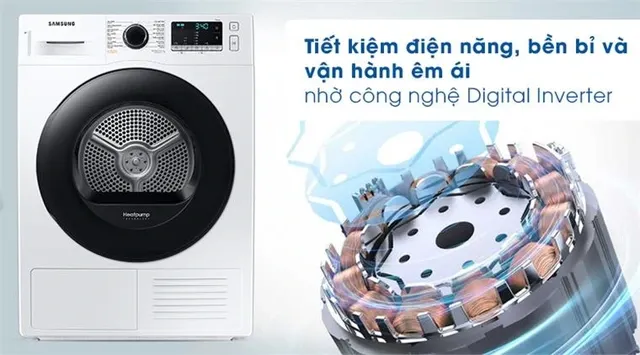 Máy sấy Samsung 9kg với chế độ Quick Dry 35 phút