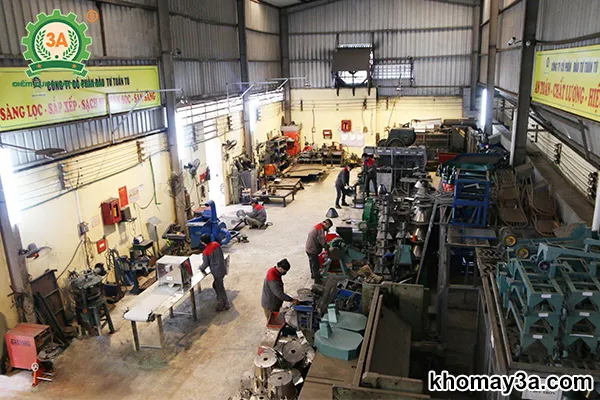 Máy sấy cám công nghiệp 3A sẵn sàng bàn giao cho khách hàng năm 2026