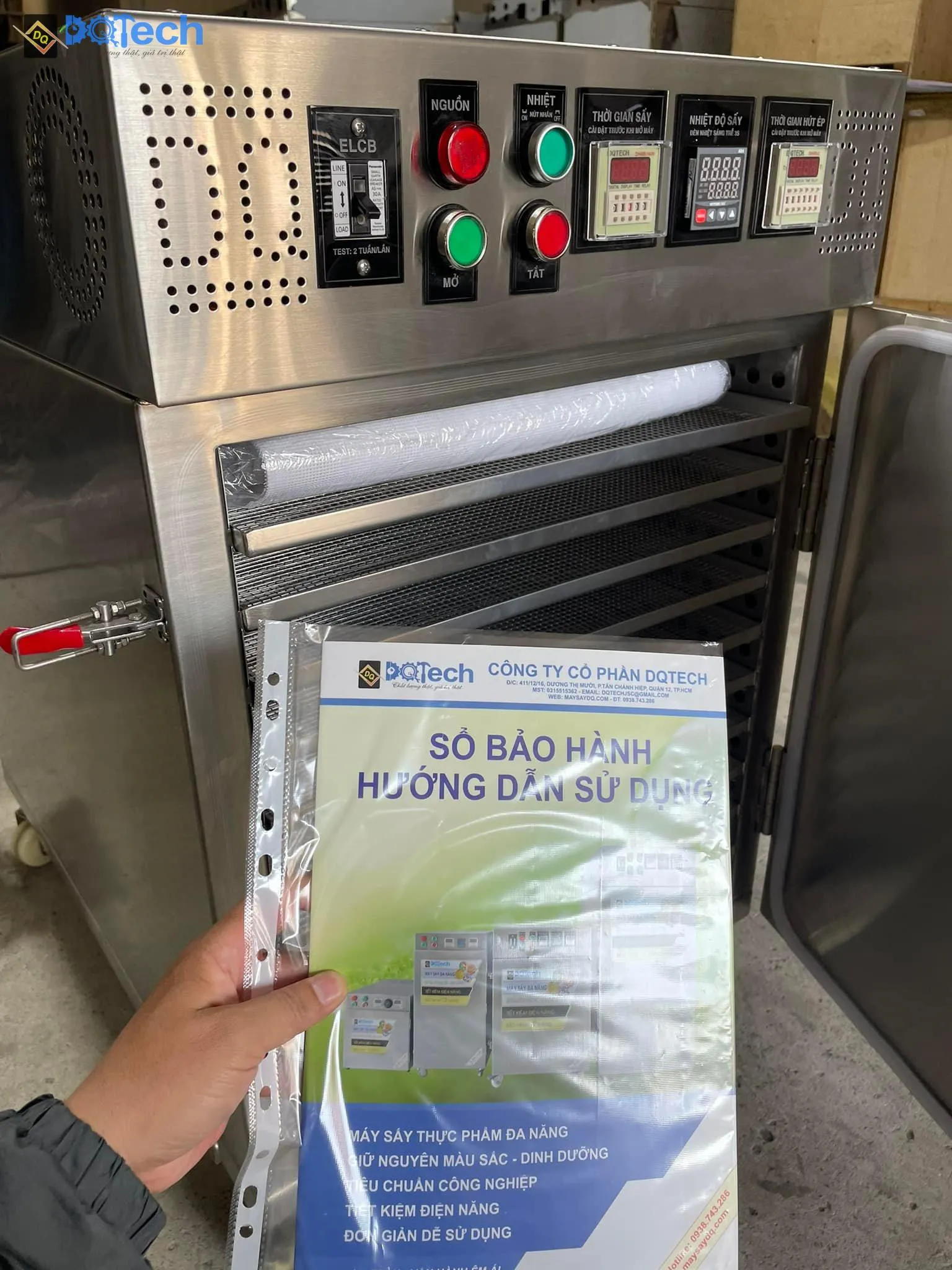 Máy sấy lạp xưởng mini phục vụ quy mô hộ gia đình, cơ sở nhỏ lẻ