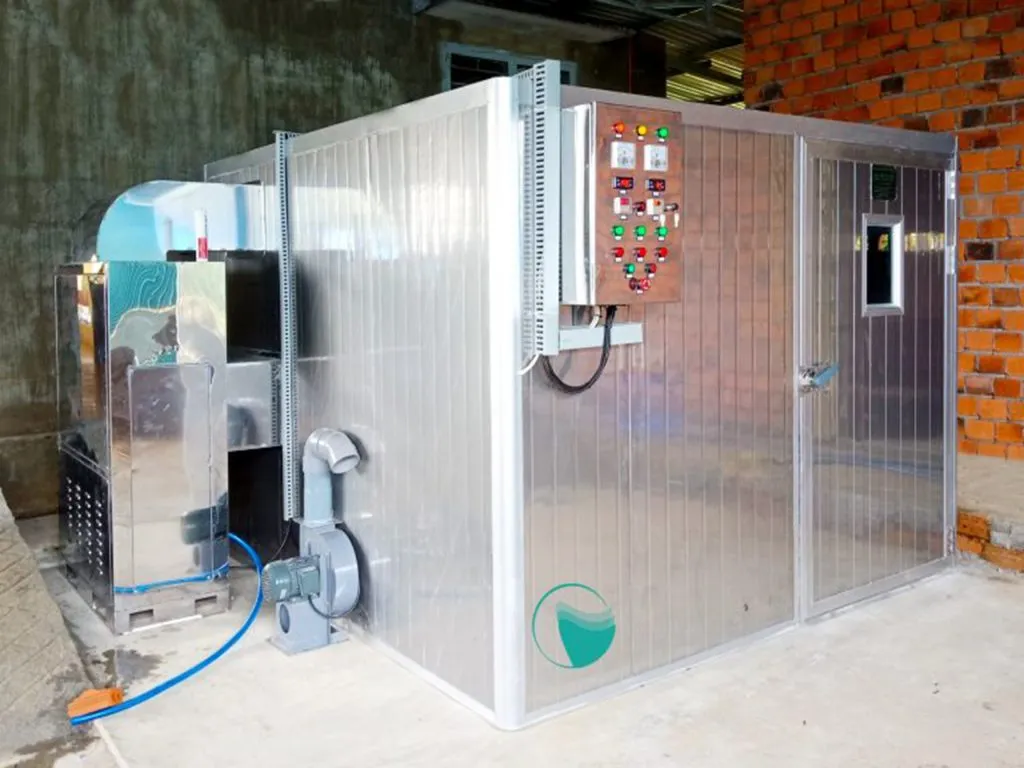 Máy sấy sâm dây ở Kon Tum