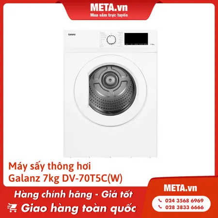 Máy sấy Galanz 7kg DV-70T5C(W)