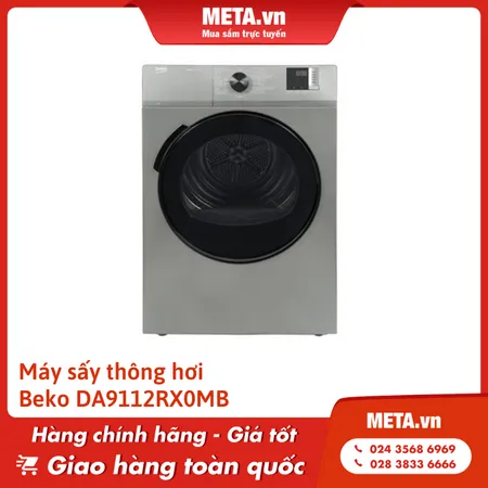 Máy sấy Beko 9kg DA9112RX0MB