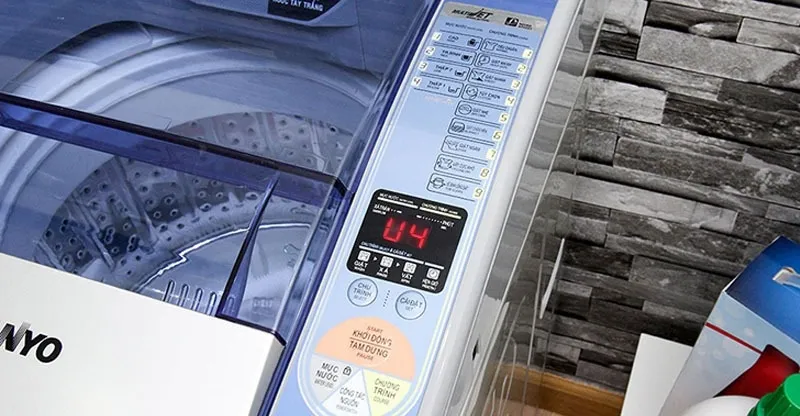 Máy giặt Sanyo báo lỗi U4 1