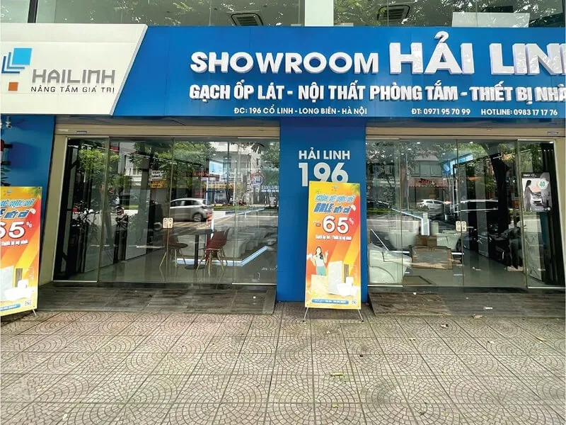 Showroom Cổ Linh - Bản đồ