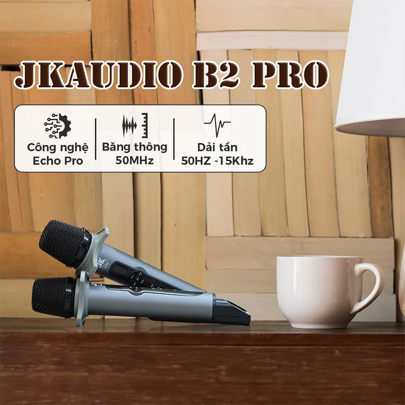 Trải nghiệm micro không dây JKaudio B2 Pro trên các hệ thống âm thanh hiện đại