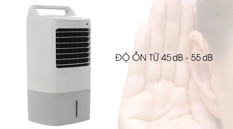 Độ ồn của quạt điều hòa Midea AC120-16AR đạt chuẩn an toàn