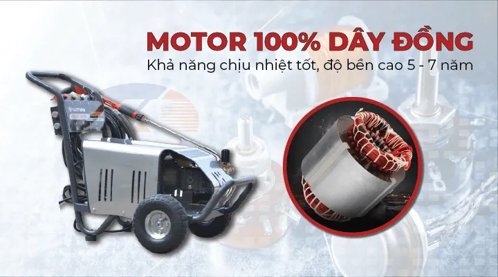 Motor máy rửa xe Lutian