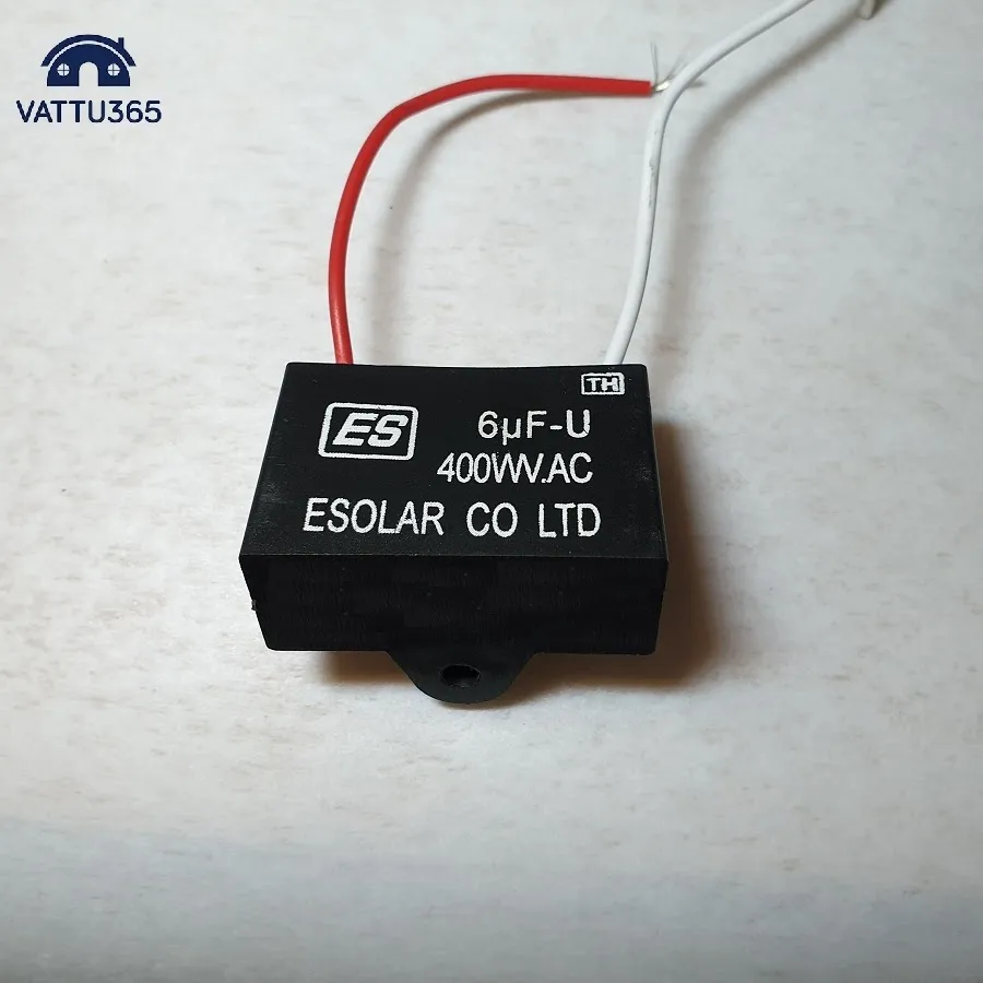 Tụ điện khởi động hỗ trợ lệch pha trong động cơ quạt